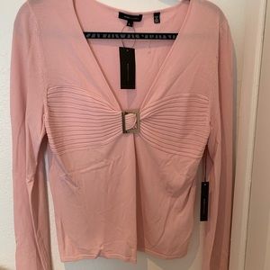 BCBG LONG SLEEVE TOP